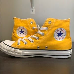 Converse High Top Gold/Yellow